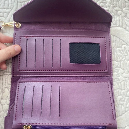 David Polo woman wallet, purple
