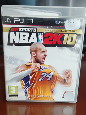 NBA 2K10 PlayStation 3 game