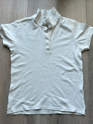 Women's polo top white Sol's like new size M