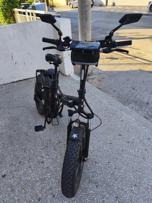 ACE WEELS Fat Bike Folding Electric Bicycle 48v with Accessories