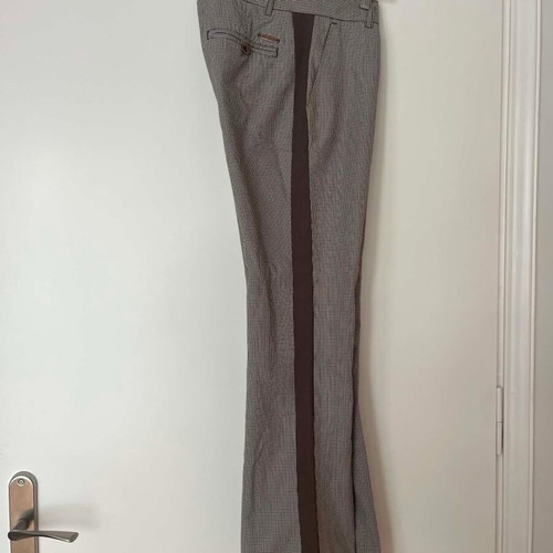 Burberry vintage trousers XS size, like new, grey beige