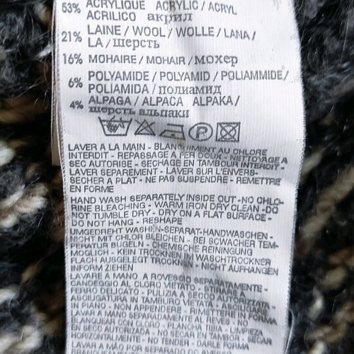Kookai knitted long cardigan used, size 1 (S-M)