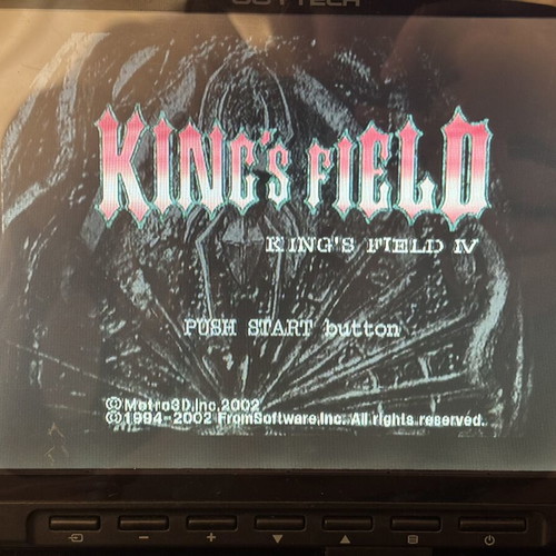 King's Field IV PlayStation 2 game used, English version