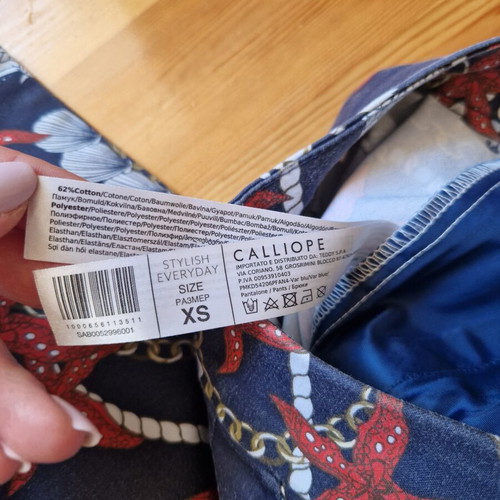 Calliope Blue Fishing Pants XS/S like new, summer design