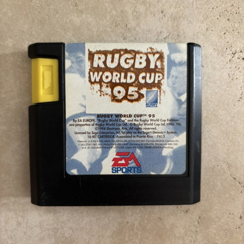 Rugby World Cup 95 Sega Genesis game