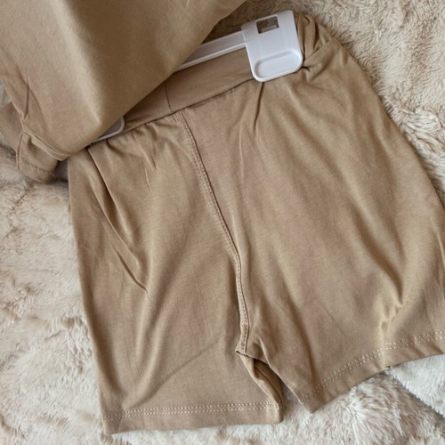 Baby set t-shirt with shorts new, size 18-24 months