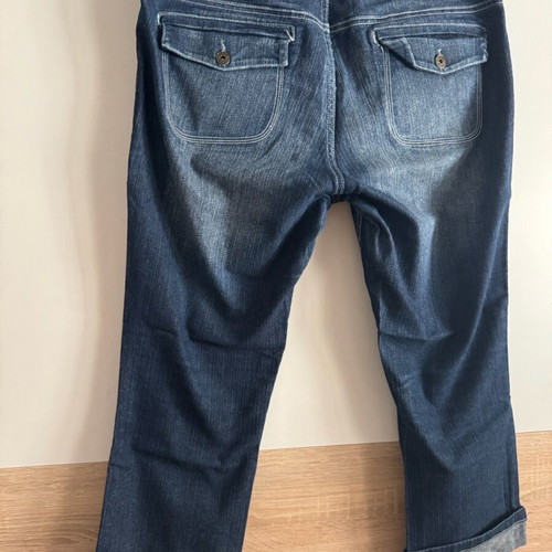 Crop jeans Lola like new, size XL, blue
