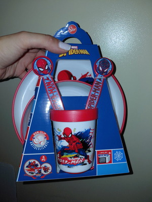 Παιδικό σετ φαγητού Stor Marvel Spider-Man 5 τεμαχίων καινούργιο