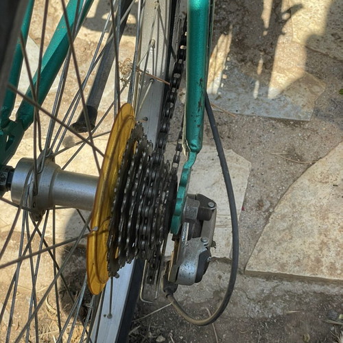 Bianchi 20'' mountain bike used, V-brakes, gears