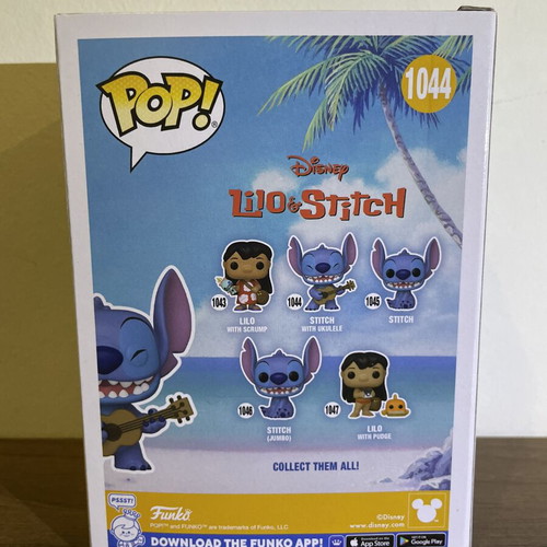 Funko Pop! Special Edition Stitch with Ukulele new