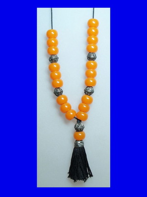 Old 20th century worry beads used