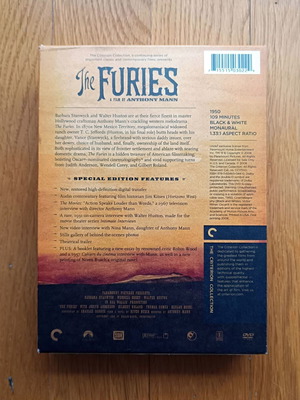 The Furies DVD μεταχειρισμένο, δράμα, Criterion Collection