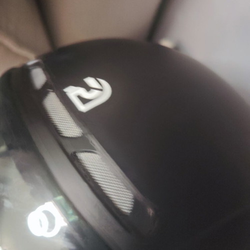 Pemila helmet for scooter and bicycle, size large, like new, tinted visor