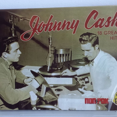 Johnny Cash 18 Great Hits CD, folk