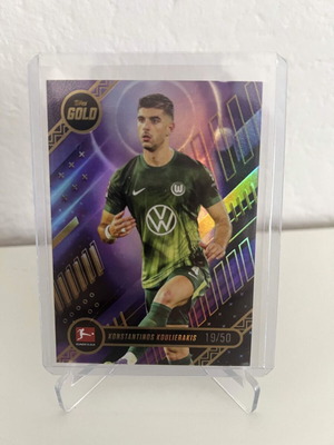 Topps Konstantinos Koulierakis πακέτο 2 καρτών σαν καινούργιο
