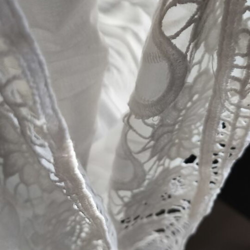 Naf Naf White Long Dress like new, summer style
