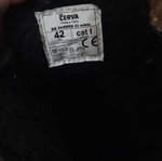 Cerva Black Knight Winter CI leather work boots size 42 new