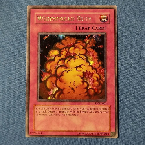 Widespread Ruin Dawn of Destiny Promo card used, secret rare