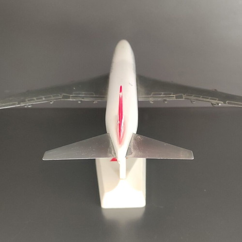 Virgin Atlantic Airplane Model with Stand 27cm like new
