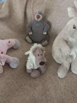 Plush toys set of 4 used