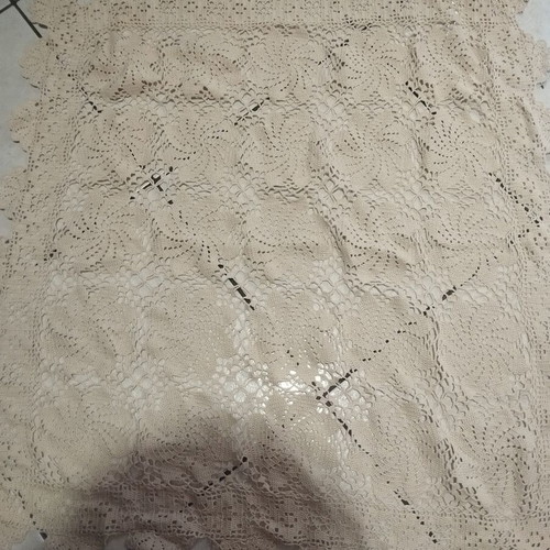 Tablecloth handmade used, 80×77 cm