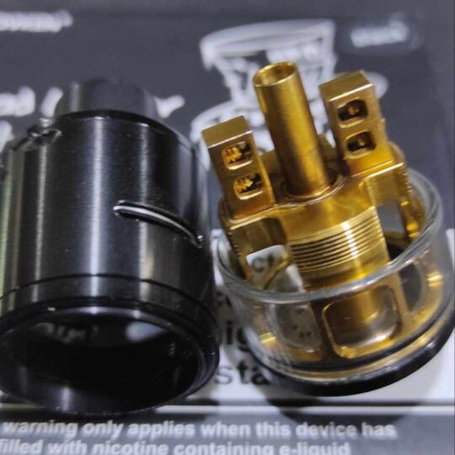 Advken Mad Hatter RDTA black like new