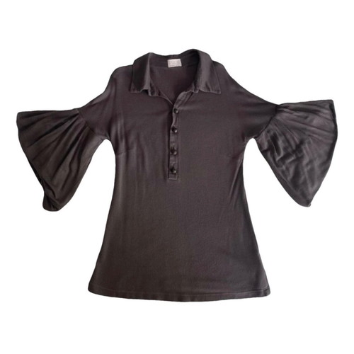 Twisted Classics blouse romantic used, gray, size Medium