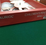 Children's pendulum monkey clock AURIOL like new