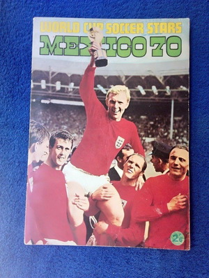 World Cup 1970 album used, Mexico