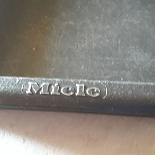 Miele Gourmet XL Oven Tray used, 42x37.5cm, cast aluminum