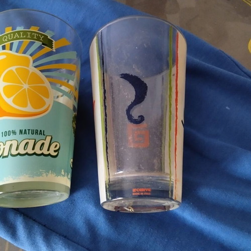 Collectible glasses set of 7, new