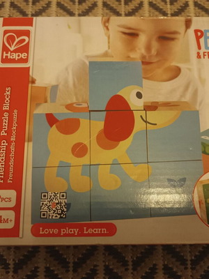Hape Wooden Puzzle like new