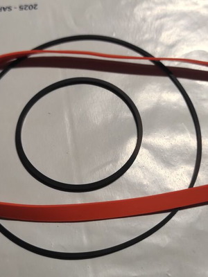 Belts for AKAI GXC-740D new, silicone central belt
