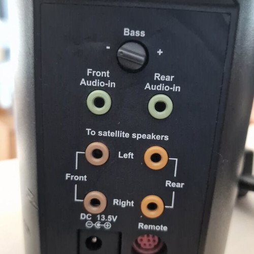 Logitech SoundMan SR-30 4.1 Surround speakers refurbished