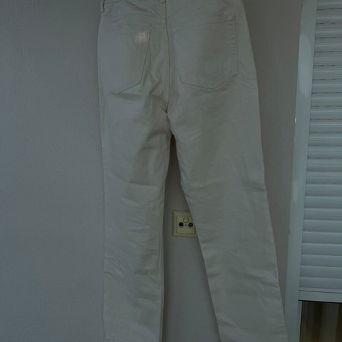 Weekday women's beige cotton jeans like new, size W28 L30