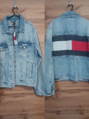 Jean Jacket Tommy Hilfiger καινούργιο μέγεθος Large μπλε
