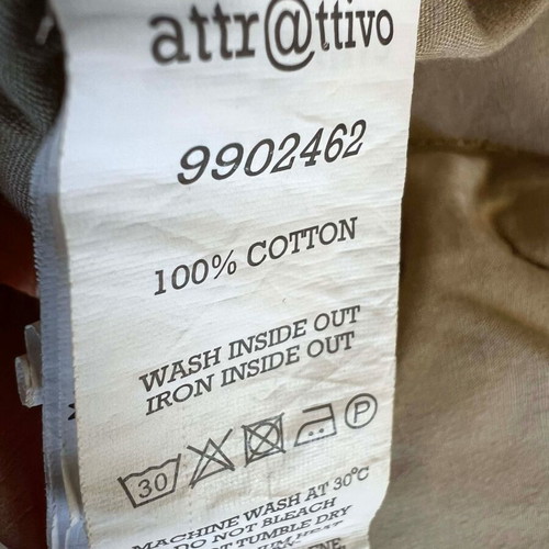 Attrattivo cargo pants, beige, 100% cotton