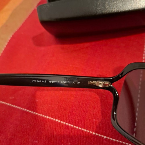 Sunglasses like new, black and purple