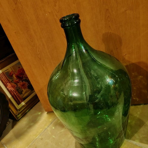 Glass bottles like new, large, set of 2