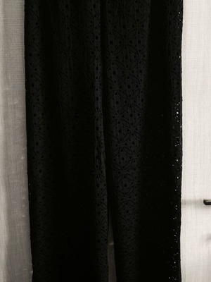 Lynne lace trousers like new, size 38, black