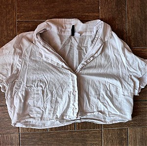 Cropped πουκαμισάκι