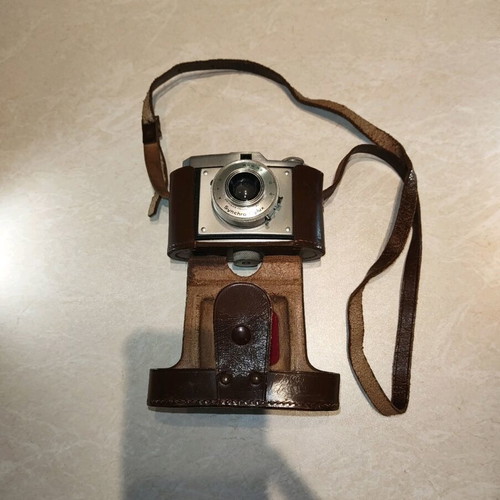 Cima-44 collectible camera like new with leather strap and case