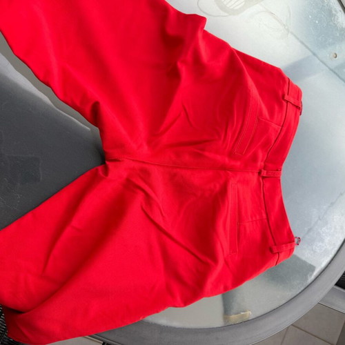 Vintage Moutaki women's chino pants red like new