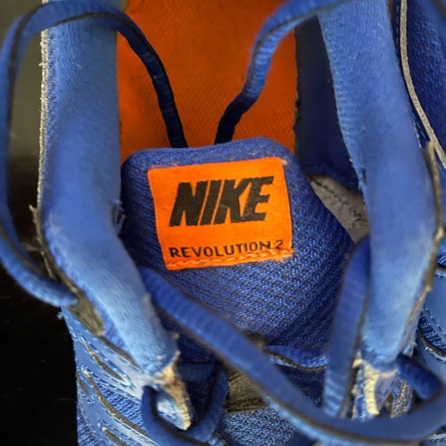 Nike blue athletic shoes like new, size 41