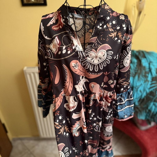 Women's Dress with Boho Paisley Pattern like new