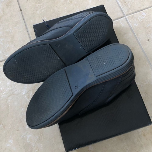 Robinson men's black casual shoes used size 42