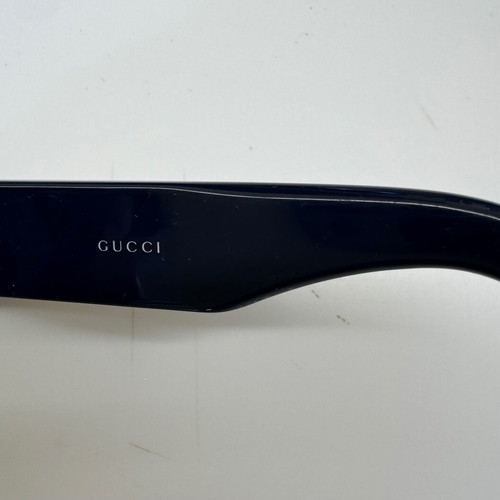 Gucci women's eyeglass frame used, dark blue