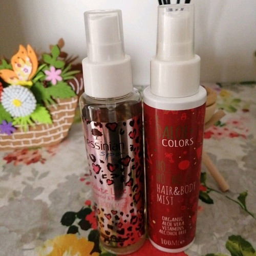 Messinian Spa and Aloe Colors Hair and Body Mist Set 100ml like new
