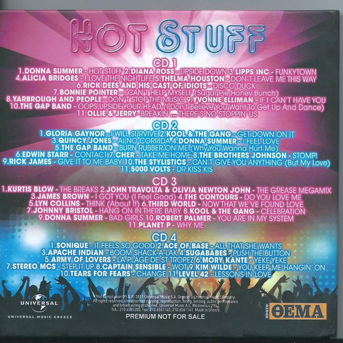 Hot Stuff 4CD used