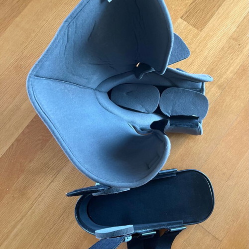 Orthopedic boot with goniometer like new, size L (43-46)
